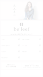 Mobile Screenshot of beleef.jp